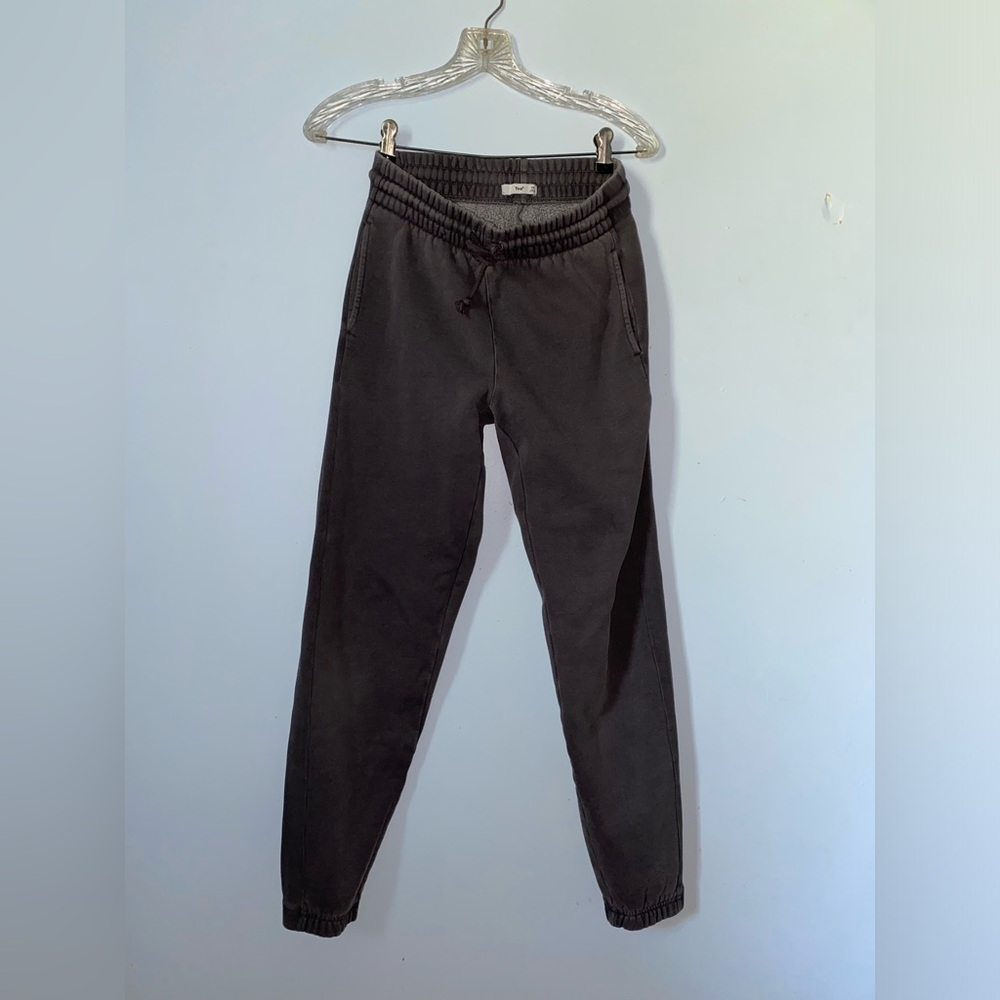 TNA charcoal boyfriend fit jogger sweatpants
